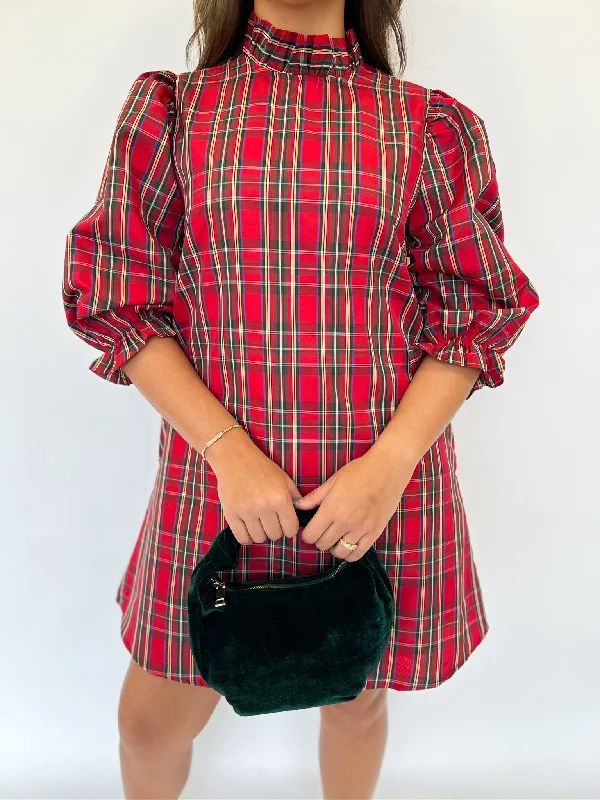 Seasonal Clearance Tamara Plaid Dress
