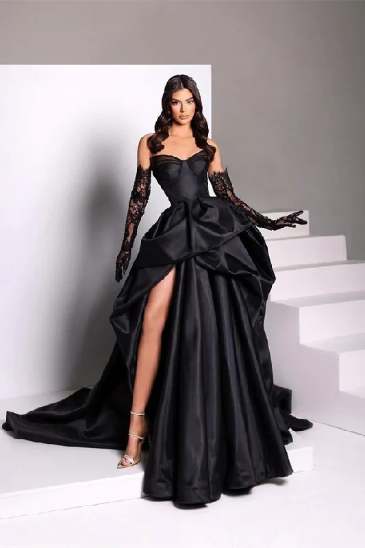 Price Reduction SEXY BLACK SWEETHEART MERMAID PROM DRESS LONG WITH SLIT ONLINE,DS14025 Price Reduction SEXY BLACK SWEETHEART MERMAID PROM DRESS LONG WITH SLIT ONLINE,DS14025
