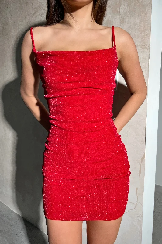 Loyalty Reward MY LOVE SHINING DRESS - RED