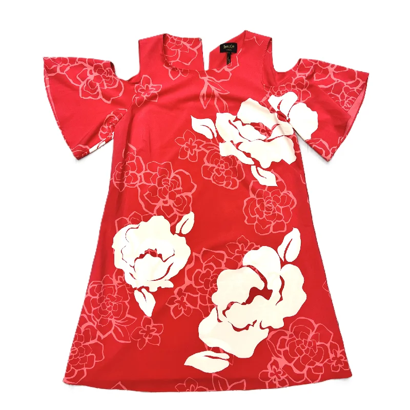 New Markdowns Coral Dress Casual Midi By Laundry, Size: L