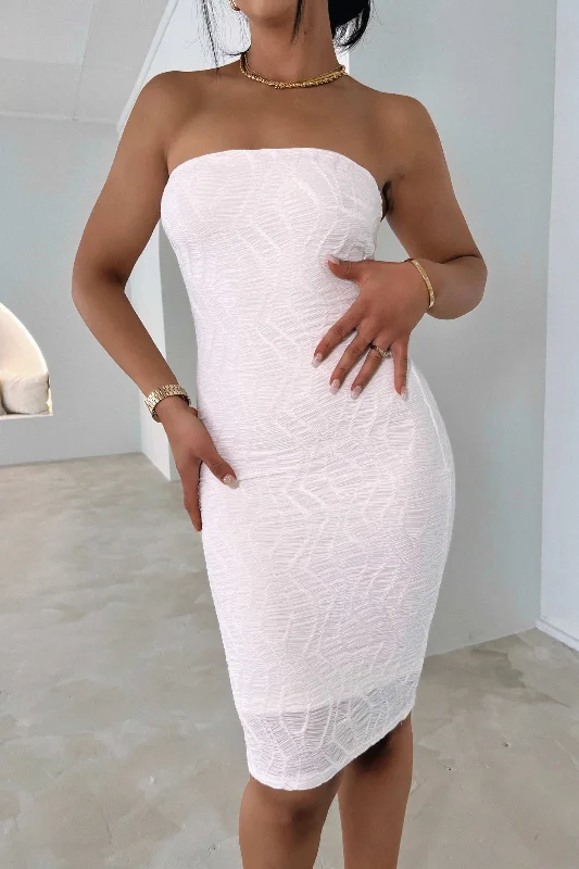 Deal Dash MARTINA DRESS - WHITE