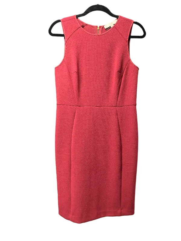 Buy Now Red Dress Work Loft, Size 4