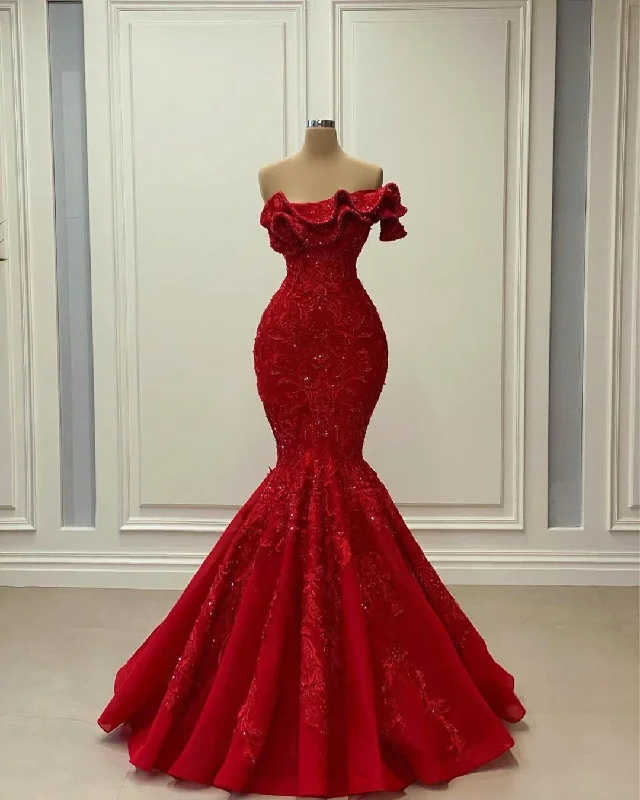 Limited Time Luxurious Mermaid Sexy Evening Dresses Lace Beaded Prom Dresses Vintage Formal Party Second Reception Gowns,BL18611 Limited Time Luxurious Mermaid Sexy Evening Dresses Lace Beaded Prom Dresses Vintage Formal Party Second Reception Gowns,BL18611