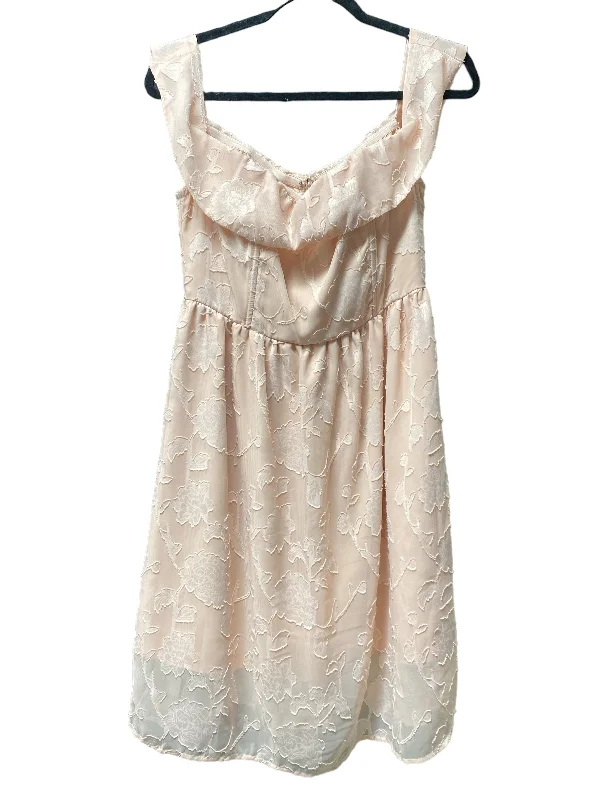 Sale Event Pink Dress Casual Short Cupcakes And Cashmere, Size 6