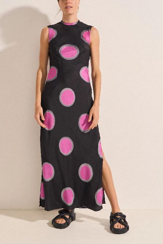 Amazing Deals Archer Kusama Dot Silk Dress