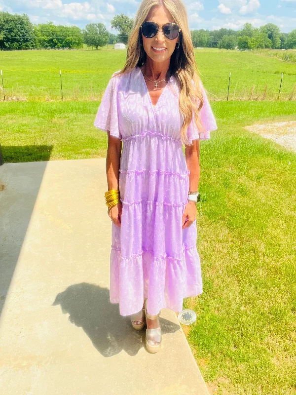 Sale Event ROAD TRIPPING DRESS- LAVENDER