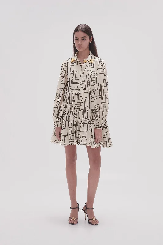 Exclusive Savings Georgia Smock Mini Dress