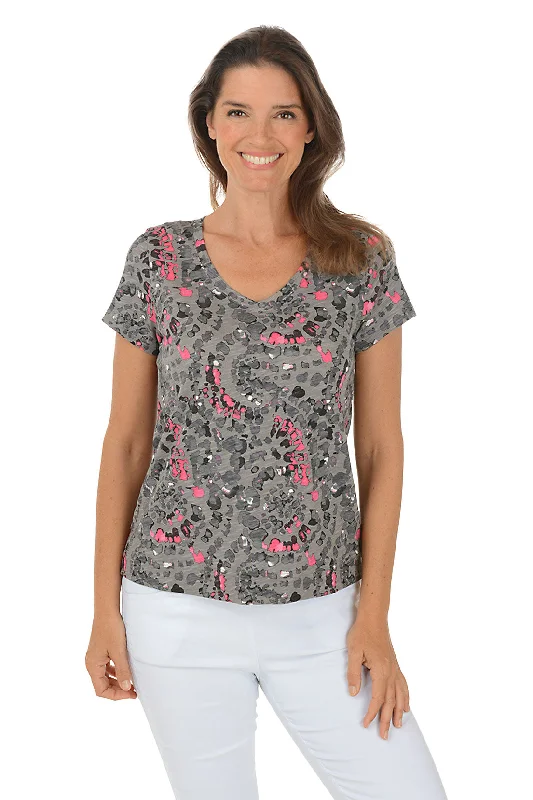 Price Drop Alert Fog Kaleidoscope V-Neck Tee