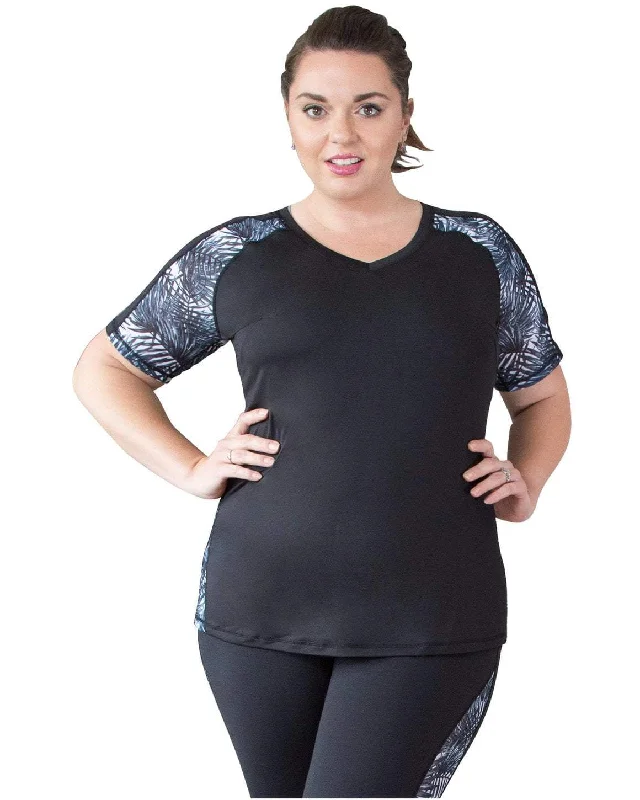 Quick Sale Spirit Short Sleeve Top - Black