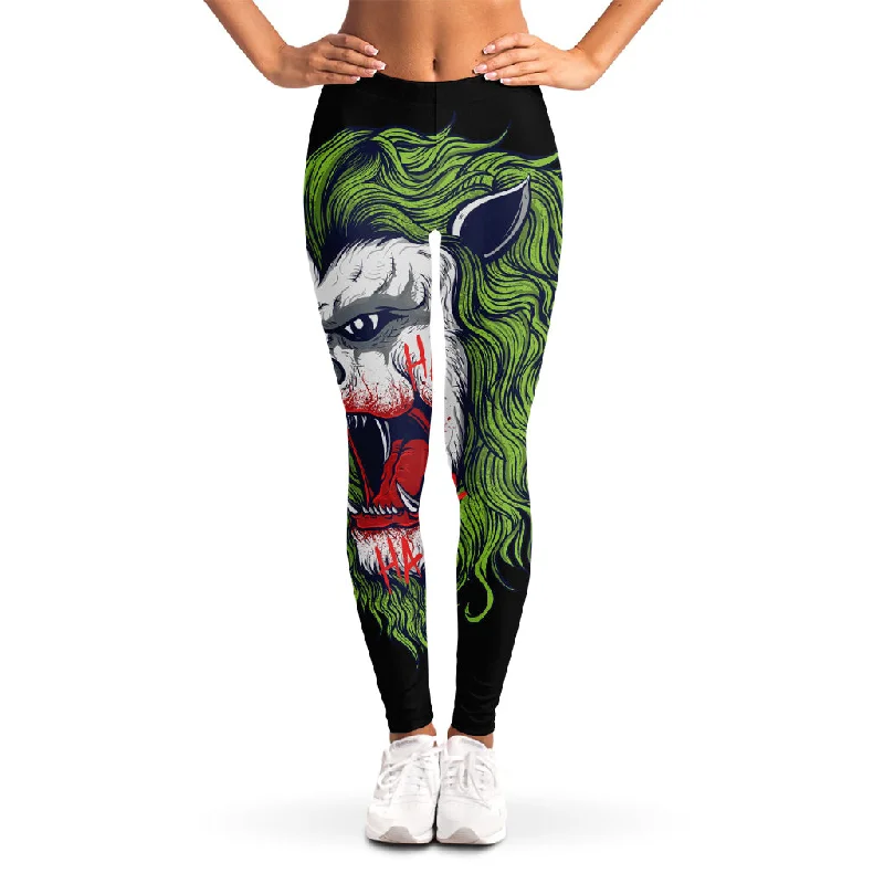Extra Discounts Lion Joker Print Women's Leggings