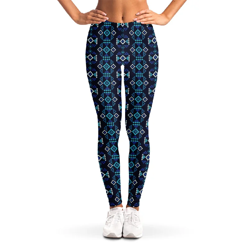 Seasonal Clearance Native Ethnic Pattern Print Women's Leggings
